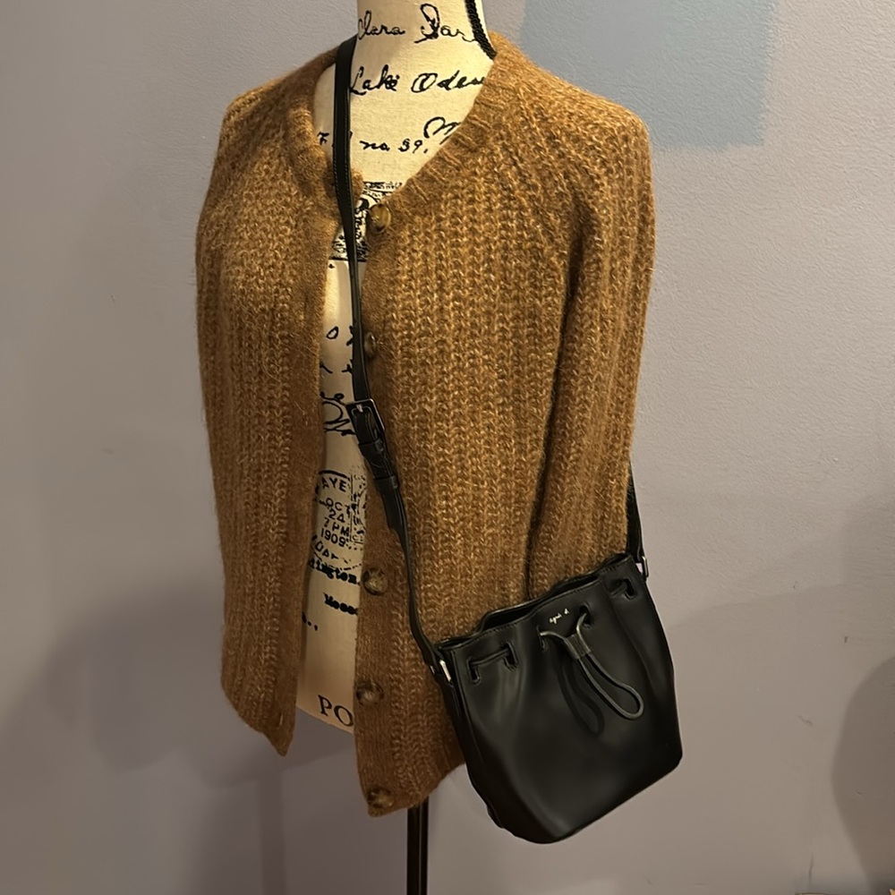 Agnes B. Black Crossbody Bag - Picture 6 of 14